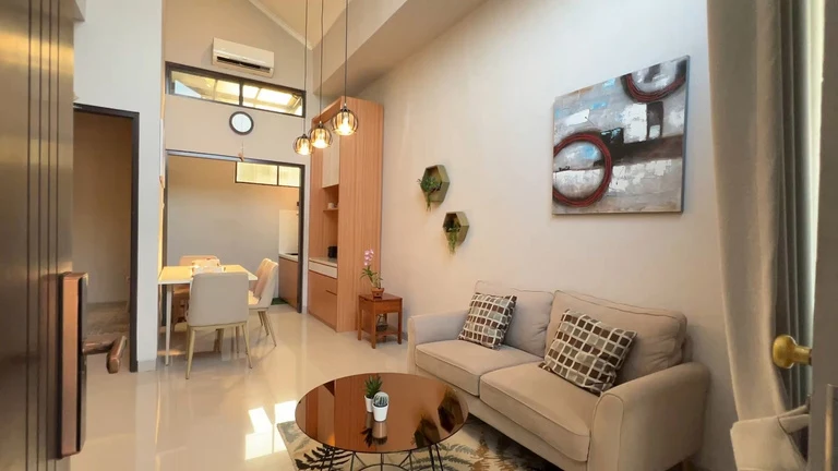 Sudut interior rumah contoh Geriya Selaras