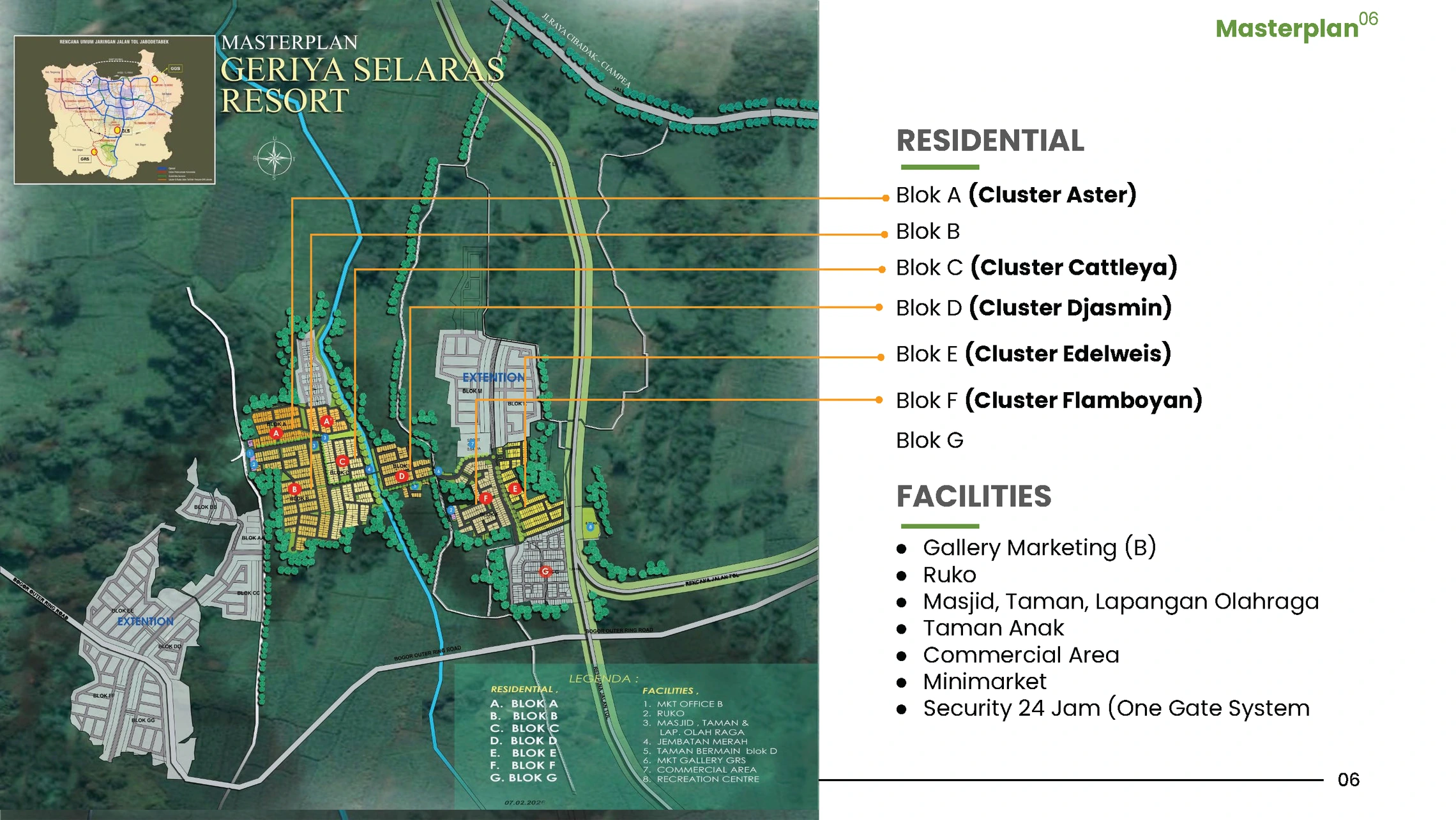 Masterplan Geriya Selaras dari presentasi September 2026
